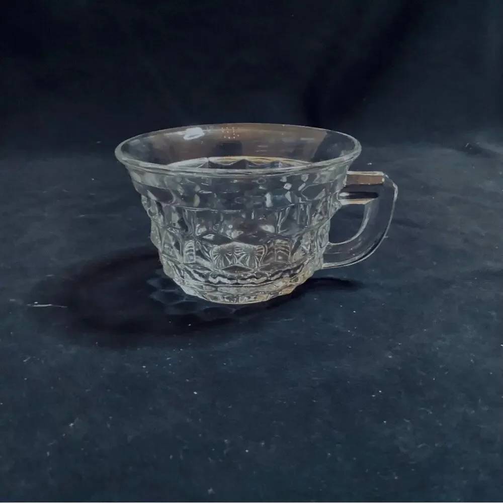 Vintage FOSTORIA Punch Cup - American Cube